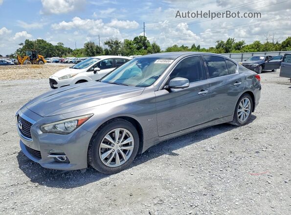 JN1EV7AP6HM732586 2017 INFINITI Q50 Silver Հետևի ձախ