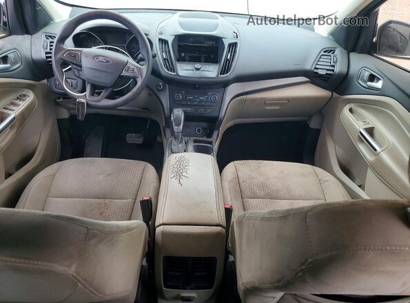 1FMCU0GDXKUA89335 2019 FORD ESCAPE White Вид щитка приладів