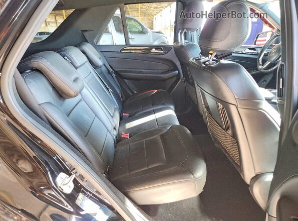 4JGDA6EB0HA933832 2017 MERCEDES-BENZ GLE Черный Вид задней части салона