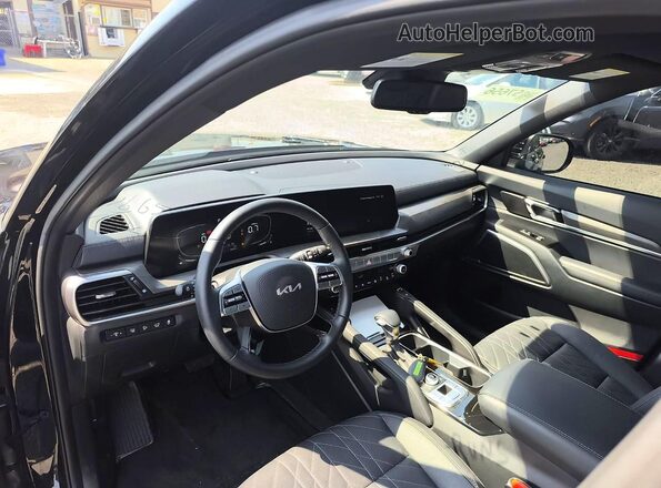 5XYP3DGC2SG614607 2025 KIA TELLURIDE Black Widok deski rozdzielczej