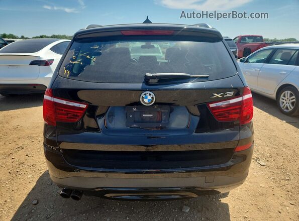 5UXWX9C36H0T23236 2017 BMW X3 Black Vista interior delantera