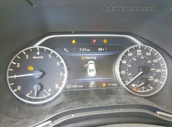 1N4AA6AP1HC369398 2017 NISSAN MAXIMA Red უკანა სავარძლების ხედი