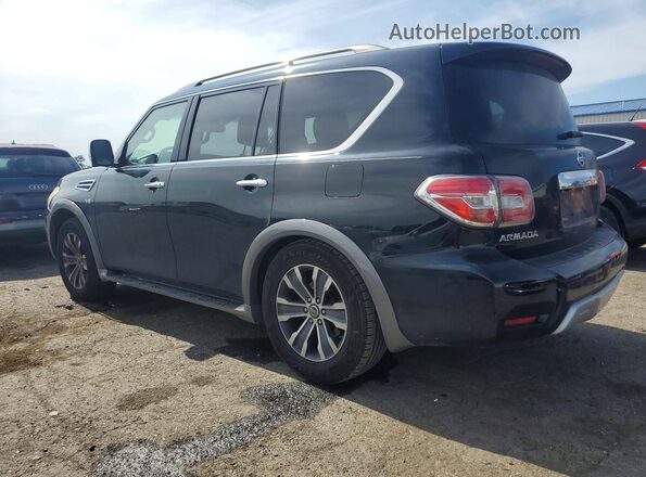 JN8AY2NCXH9502876 2017 NISSAN ARMADA Black უკანა მარჯვენა