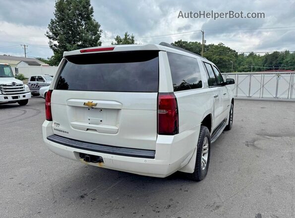 1GNSKHKC5GR239498 2016 CHEVROLET SUBURBAN White Delantero derecho