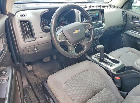 1GCHSCEN0J1140063 2018 CHEVROLET COLORADO Black Vista del cuadro de instrumentos