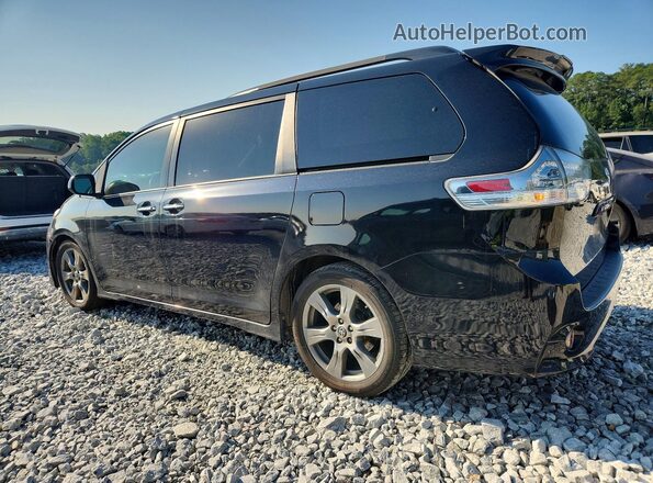 5TDXZ3DC0JS955065 2018 TOYOTA SIENNA Black Tył prawy