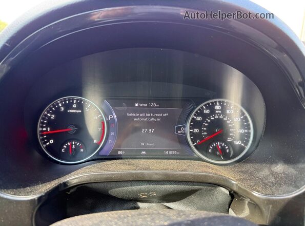 KNDETCA24M7141889 2021 KIA SELTOS Синий Вид щитка приборов