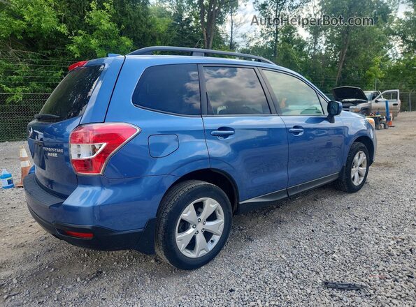 JF2SJADC8GH400322 2016 SUBARU FORESTER Blue Առջևի աջ