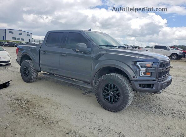 1FTFW1RG1LFA15266 2020 FORD F150 Gray Вид спереду