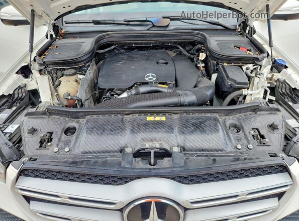 4JGFB4JE2MA523120 2021 MERCEDES-BENZ GLE-CLASS White Vista de la etiqueta del VIN