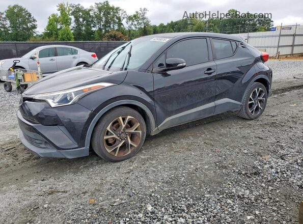 NMTKHMBX2KR075462 2019 TOYOTA C-HR Black Trasero izquierdo