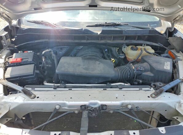 3GCNWAEH8KG292486 2019 CHEVROLET SILVERADO Серебряный Вид подкапотного пространства