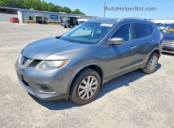 JN8AT2MV5GW132373 2016 NISSAN ROGUE Серый Задняя левая четверть