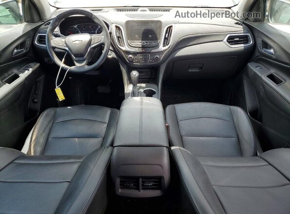 3GNAXZEU7KS536043 2019 CHEVROLET EQUINOX Blue Instrument cluster view