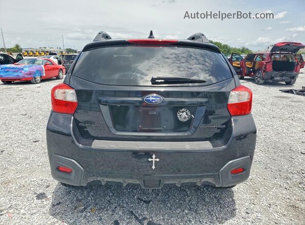 JF2GPADC9GH307314 2016 SUBARU CROSSTREK Black წინა სალონის ხედი