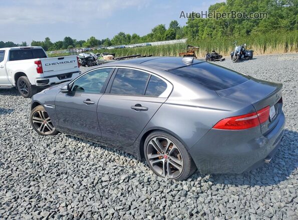 SAJAJ4BV1HA950487 2017 JAGUAR XF Серый Задняя правая четверть