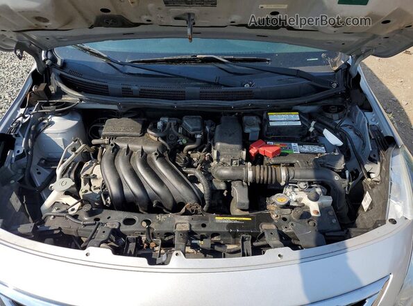 3N1CN7AP8HK451655 2017 NISSAN VERSA Gray უკანა სალონის ხედი