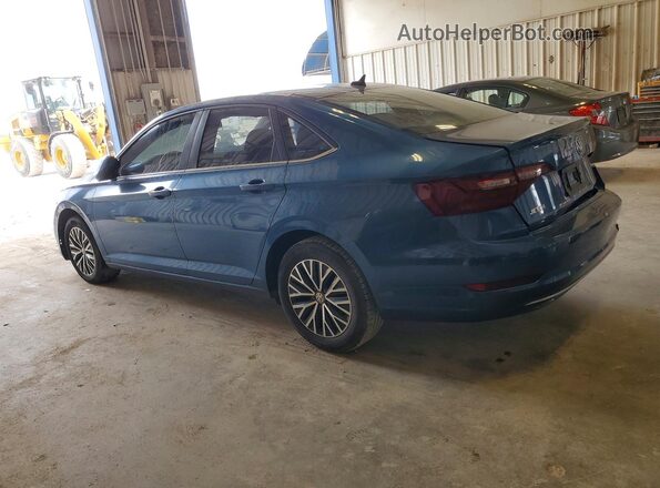 3VWC57BU9MM001493 2021 VOLKSWAGEN JETTA Blue Задня права чверть