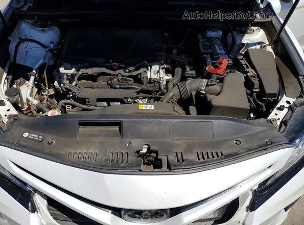 4T1K61AK9LU950377 2020 TOYOTA CAMRY Белый Вид задней части салона