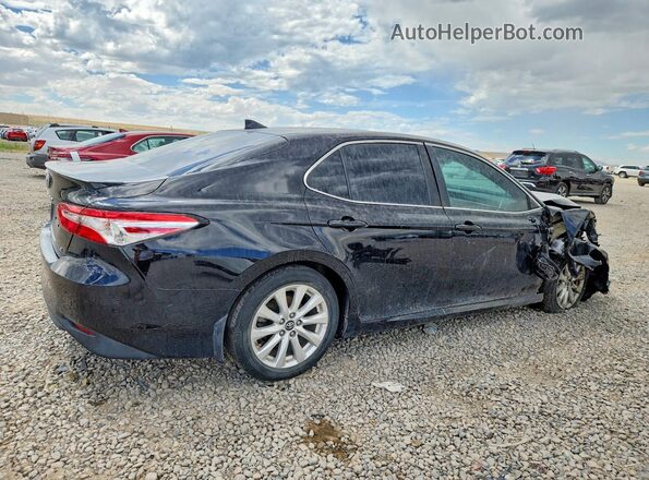4T1B11HK1KU252705 2019 TOYOTA CAMRY Черный Передняя правая четверть