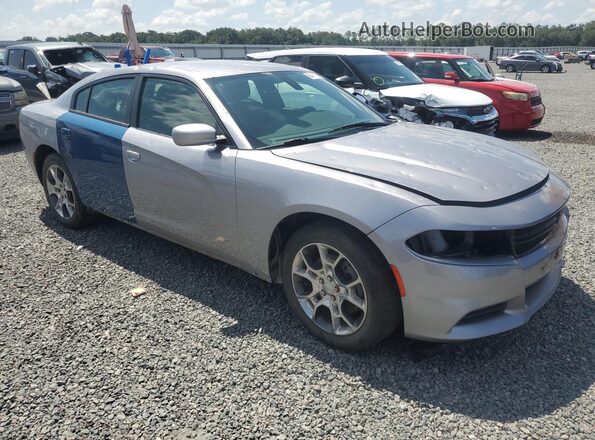 2C3CDXJG8HH569843 2017 DODGE CHARGER Silver Widok z przodu