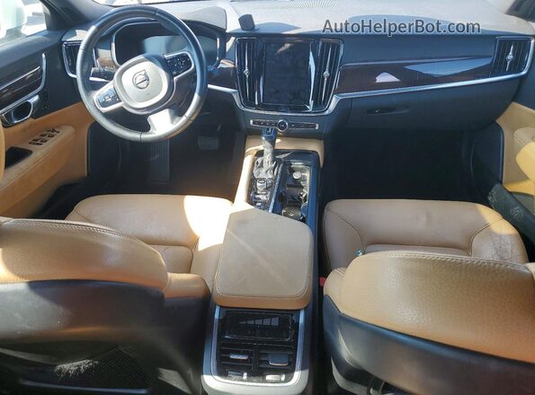 YV1102AK3H1010182 2017 VOLVO S90 White Սարքավորումների վահանակի տեսք