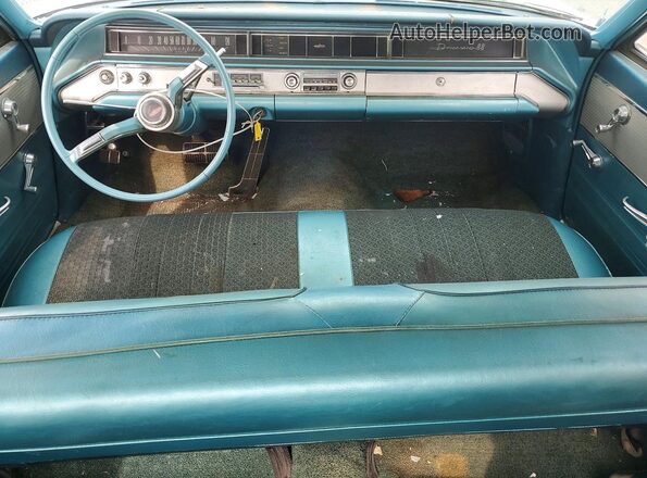 844C023520 1964 OLDSMOBILE DYNAMIC Белый Вид панели приборов