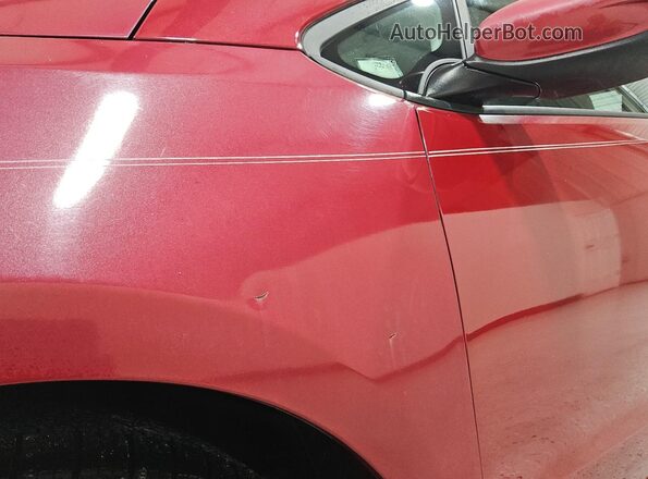 KNAFK4A64G5562377 2016 KIA FORTE Red 