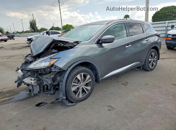 5N1AZ2MJ3KN135211 2019 NISSAN MURANO Gray Trasero izquierdo