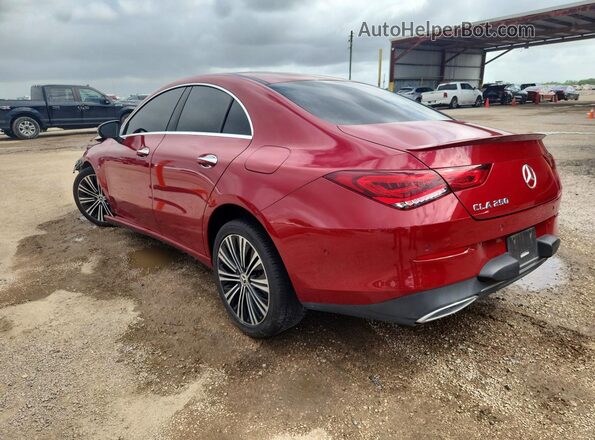 W1K5J4GB7MN225094 2021 MERCEDES-BENZ CLA-CLASS Red Trasero derecho