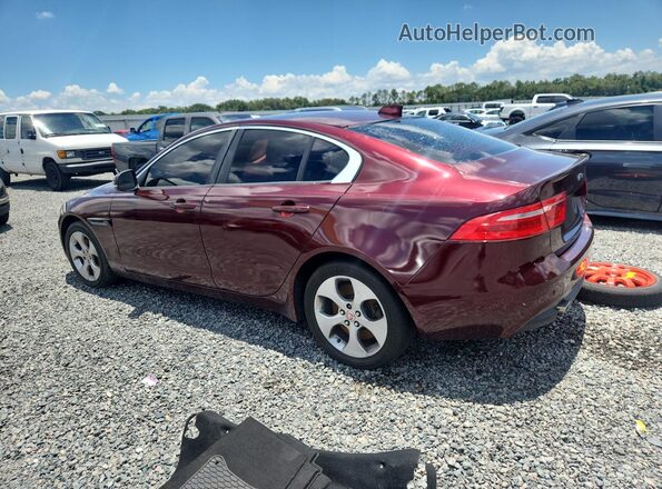SAJAR4BG9HA972697 2017 JAGUAR XF Burgundy Tył prawy