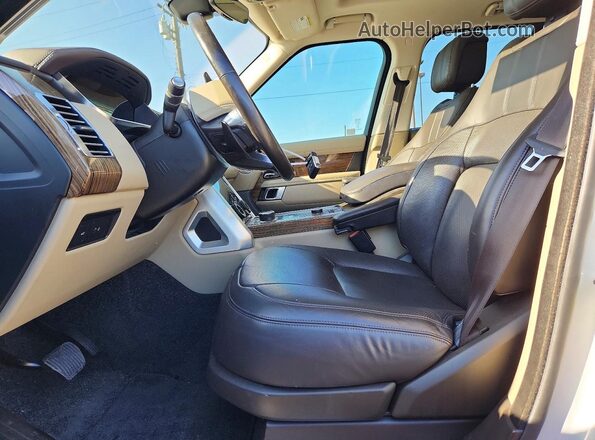 SALGS2RE4KA531081 2019 LAND ROVER RANGE ROVER White წინა პანელის ხედი