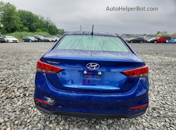 3KPC24A39KE079380 2019 HYUNDAI ACCENT Blue წინა სალონის ხედი