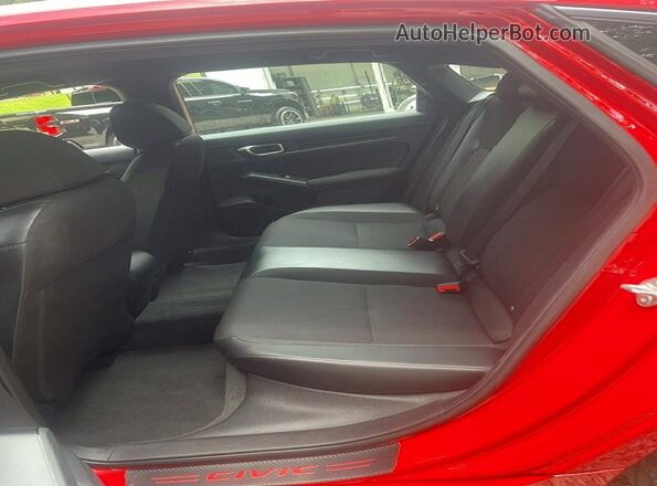 2HGFE2F59NH606346 2022 HONDA CIVIC Red Front interior view