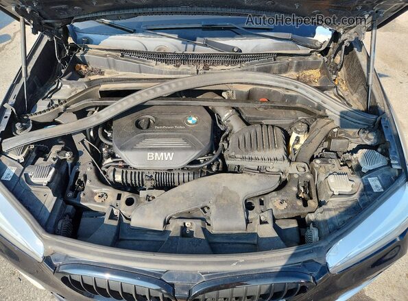 WBXHT3C33G5E47698 2016 BMW X1 Black VIN կոդի պիտակի տեսք