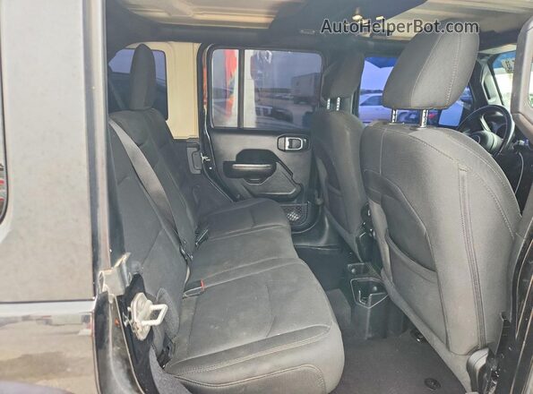 1C4HJXDG9LW241203 2020 JEEP WRANGLER Black Widok wnętrza z tyłu