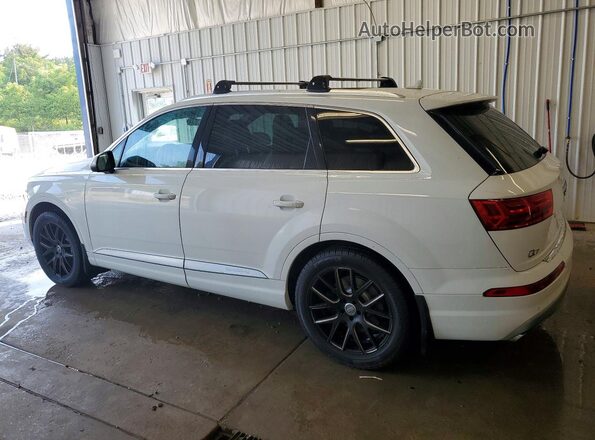 WA1VAAF72HD013845 2017 AUDI Q7 White Trasero derecho