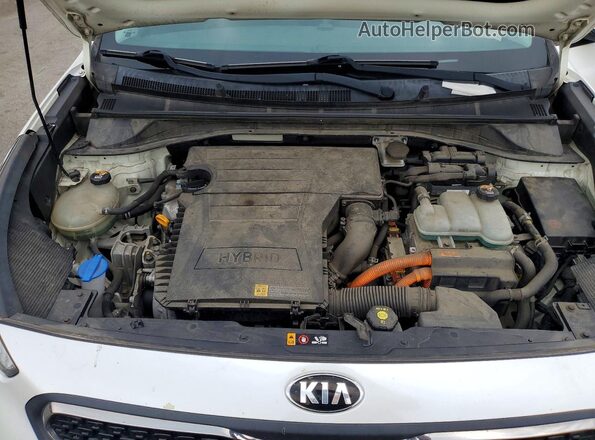 KNDCB3LC8J5119384 2018 KIA NIRO Белый Вид наклейки с VIN-кодом