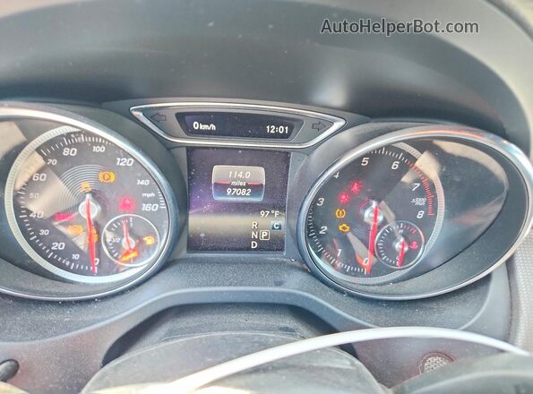WDCTG4EB7KU005664 2019 MERCEDES-BENZ GLA Black უკანა სავარძლების ხედი