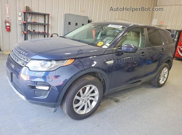 SALCR2BG1GH574006 2016 LAND ROVER DISCOVERY Blue უკანა მარცხენა
