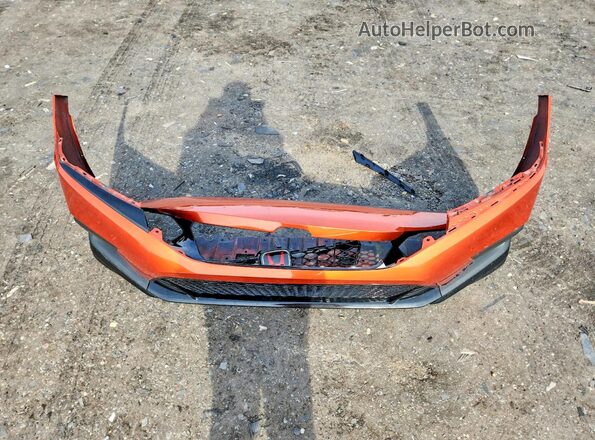 2HGFE1E57NH476787 2022 HONDA CIVIC Orange VIN კოდის სტიკერის ხედი