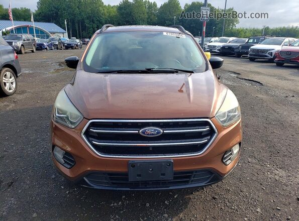1FMCU9G9XHUB48182 2017 FORD ESCAPE Orange Vista trasera