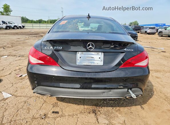 WDDSJ4GBXKN722558 2019 MERCEDES-BENZ CLA-CLASS Black წინა სალონის ხედი