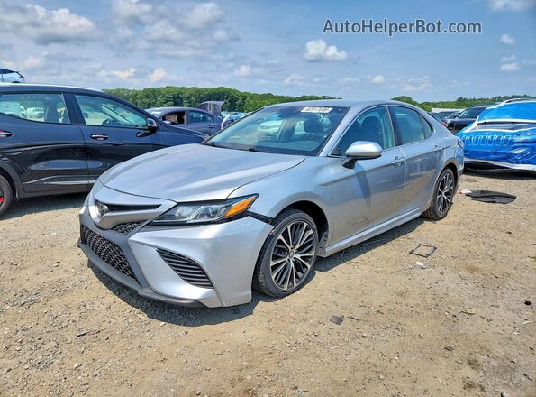 4T1B11HK3KU730462 2019 TOYOTA CAMRY Silver უკანა მარცხენა