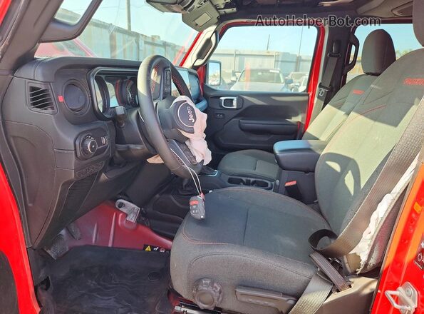 1C4RJXFGXRW250888 2024 JEEP WRANGLER Red წინა პანელის ხედი