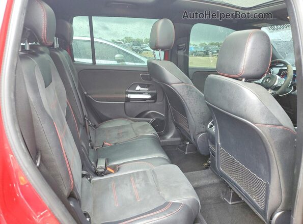 W1N4M5BB6MW081843 2021 MERCEDES-BENZ GLB-CLASS Red Widok wnętrza z tyłu