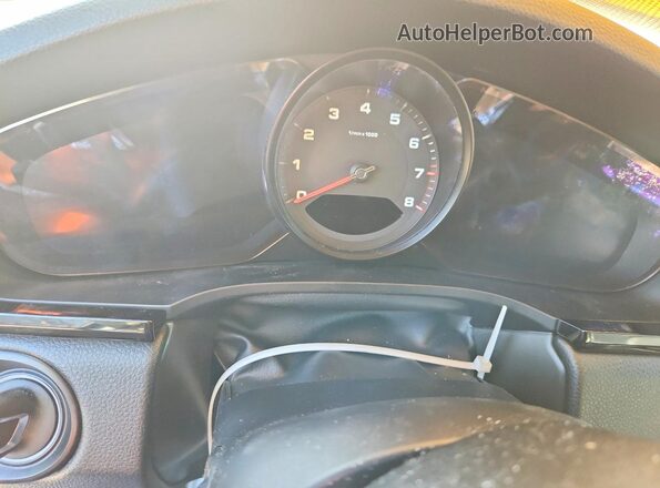 WP1AA2AYXKDA00616 2019 PORSCHE CAYENNE Blue უკანა სავარძლების ხედი