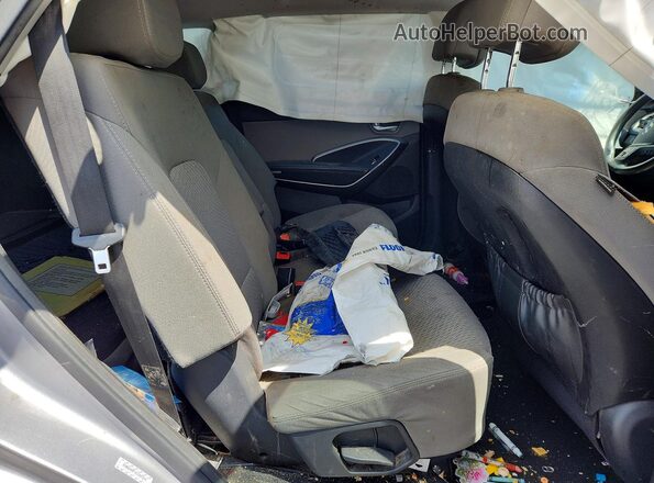 KM8SM4HFXKU307244 2019 HYUNDAI SANTA Silver Vista del compartimento del motor