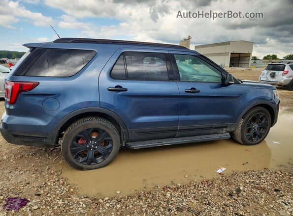 1FM5K8GT0KGA20432 2019 FORD EXPLORER Black Առջևի աջ