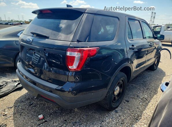 1FM5K8AR5JGA73171 2018 FORD EXPLORER Черный Передняя правая четверть